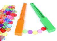 Magnetstäbe 2er Set mit Plättchen Magnetstäbe 2er Set mit Plättchen