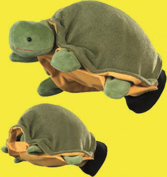 Handpuppe Schildkröte