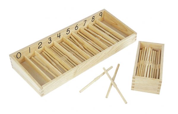 Montessori Stäbchenbox