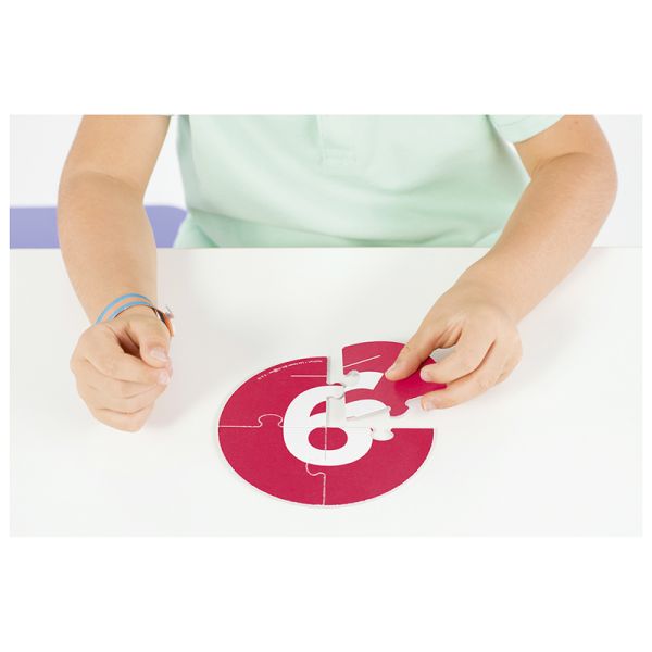 Zahlenräder von 0 bis 10