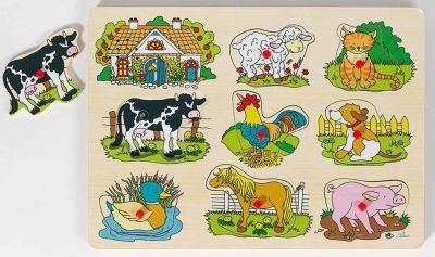 Geräuschepuzzle Bauernhof