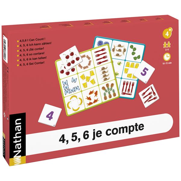 Ich kann zählen 4, 5, 6 ...
