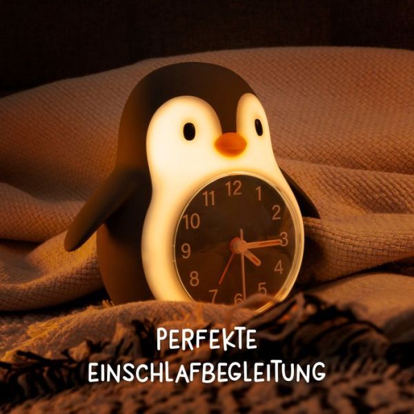 Poppy Penguin - mit Uhr und Geheimfach