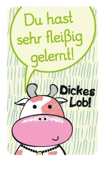 Dickes Lob – Belohnungskärtchen