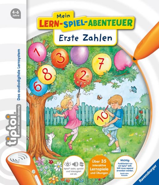 Odersky: tiptoi Mein Lern-Spiel-Abenteuer: Erste Zahlen