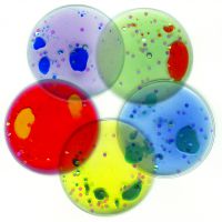 Glitzernde Gel Kissen klein 5er Set Glitzernde Gel Kissen klein 5er Set