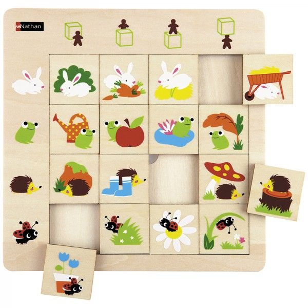 Erstes Puzzle Präpositionen