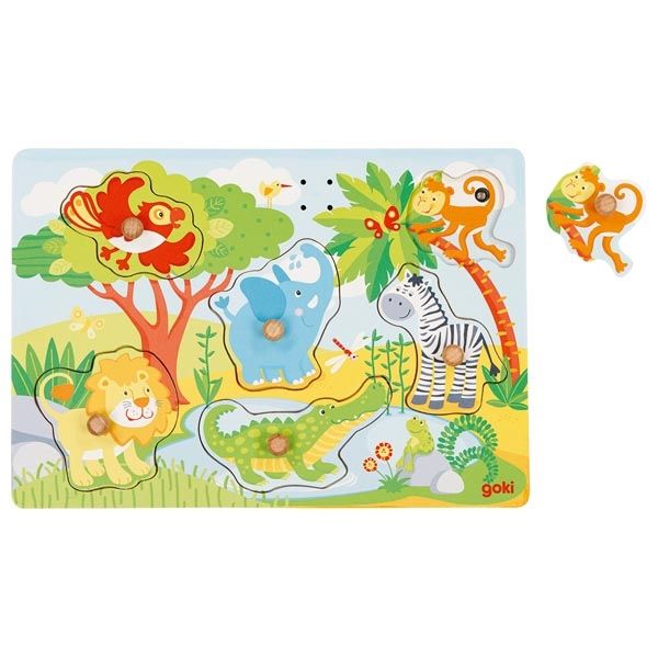 Klangpuzzle Afrikanische Tiere