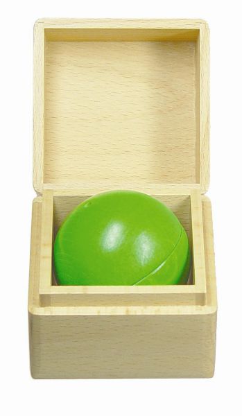 Klingspring klingende Kugelbox - grün